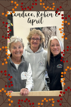 Candace, Robin and April