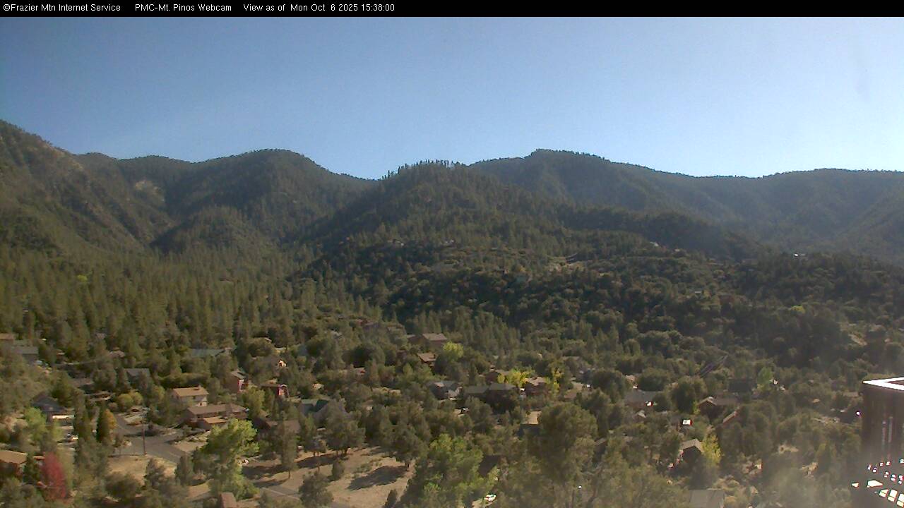 20 Minutes Ago from PMC-Mt. Pinos WebCam