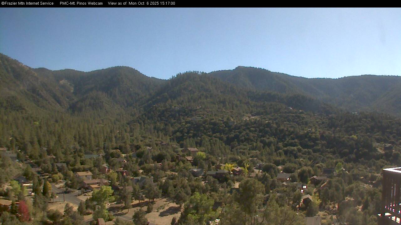 40 Minutes Ago from PMC-Mt. Pinos WebCam